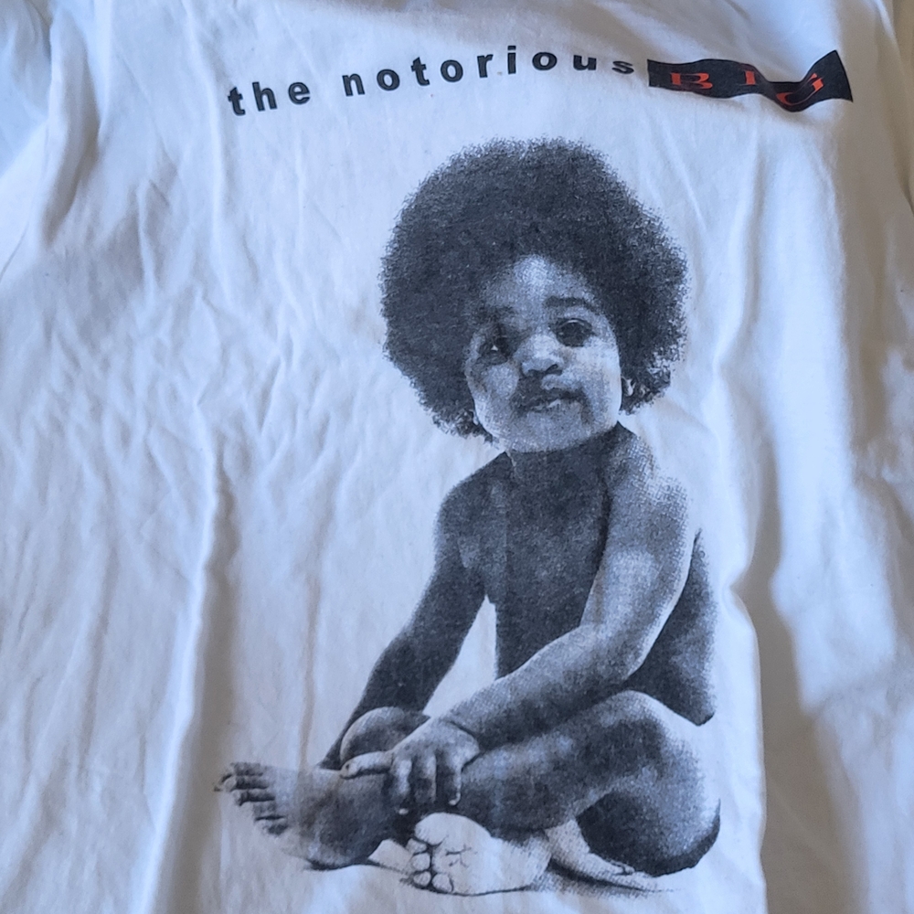 GAP White Notorious BIG Graphic Tee - Picture 2 of 2